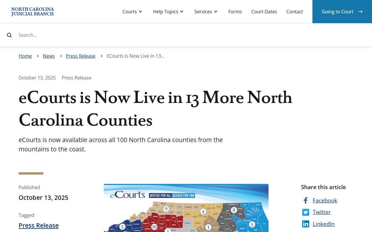 Hyde County court dockets statewide eCourts news