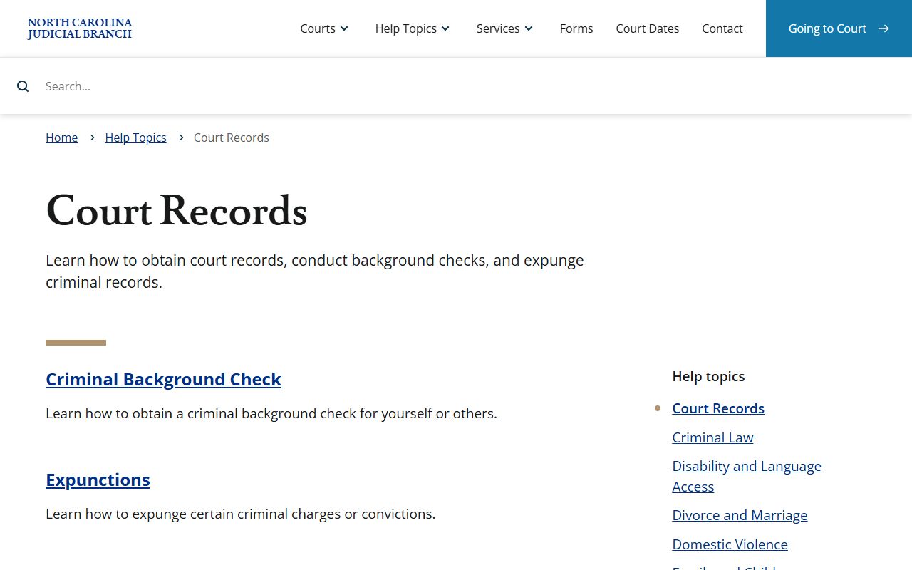 Hyde County court records help topic