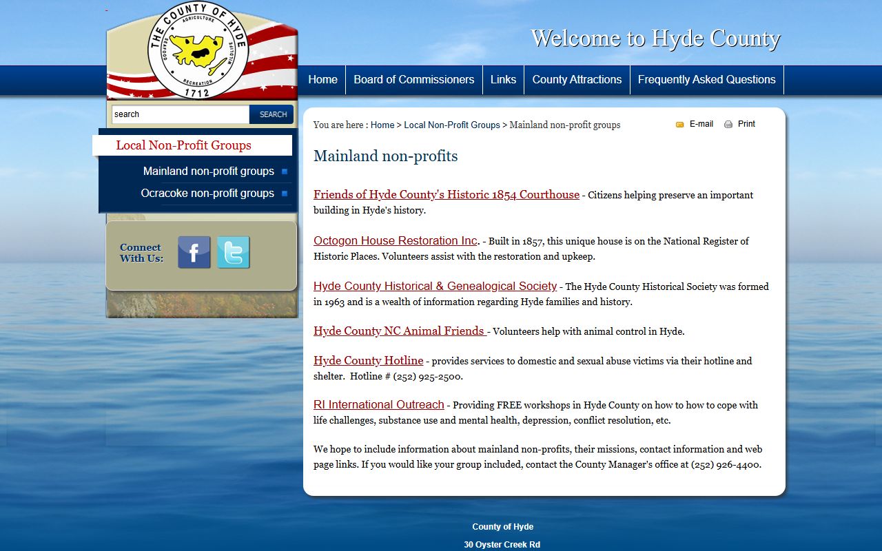 Hyde County court records historic courthouse source