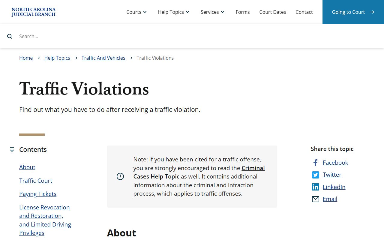 Hyde County traffic court records traffic violations help